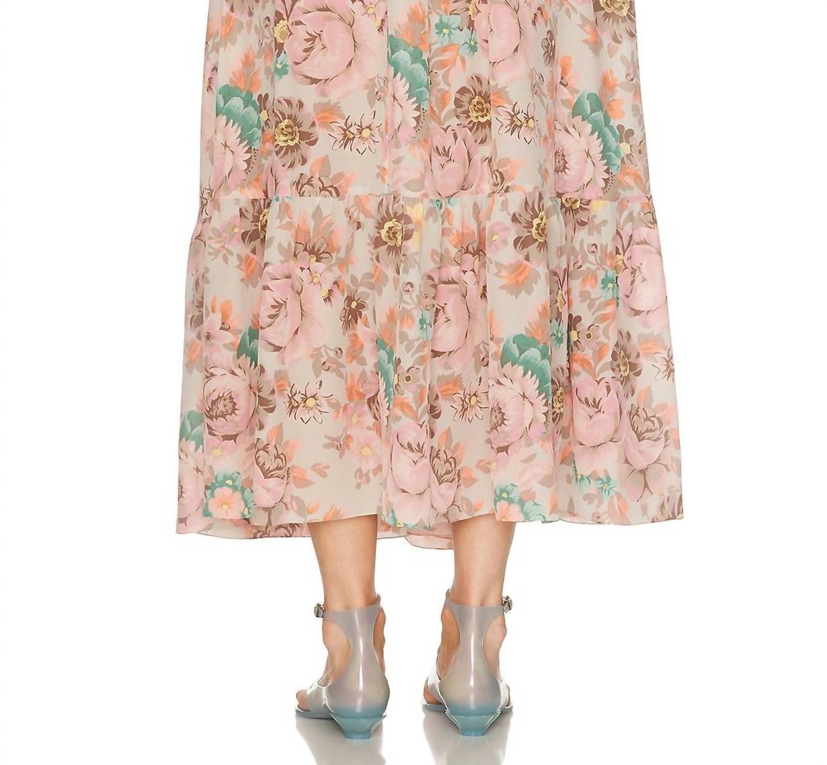 Chloe - FLORAL MAXI SKIRT