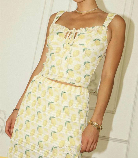 Bailey Rose - Frill Tie Top