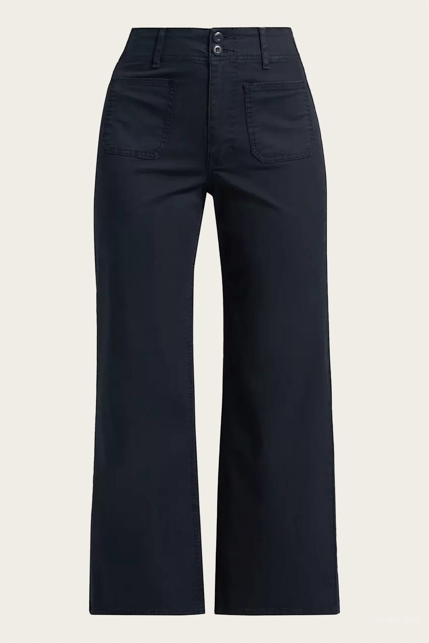 Veronica Beard - Grant Cropped High-rise Wide Leg Pants