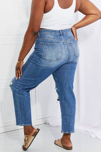 Risen - Emily High Rise Relaxed Jeans
