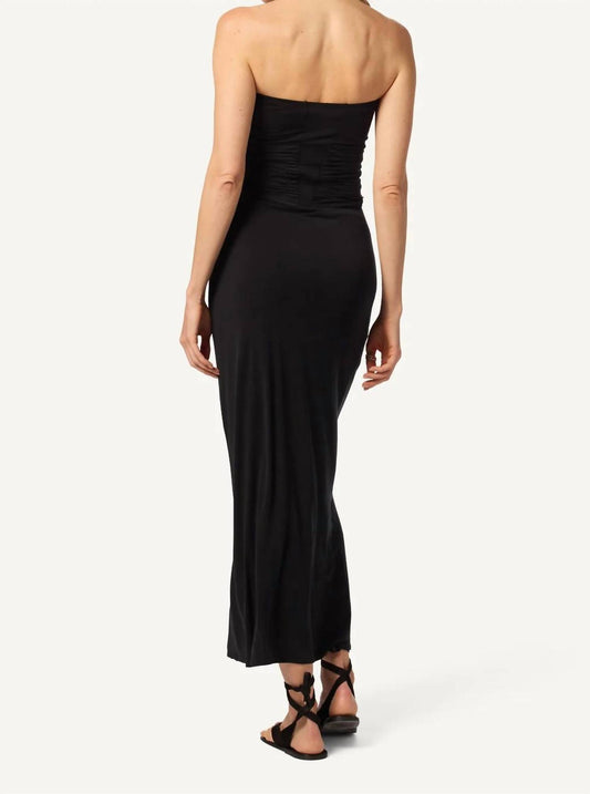 Sablyn - Elle Draped Strapless Maxi Dress