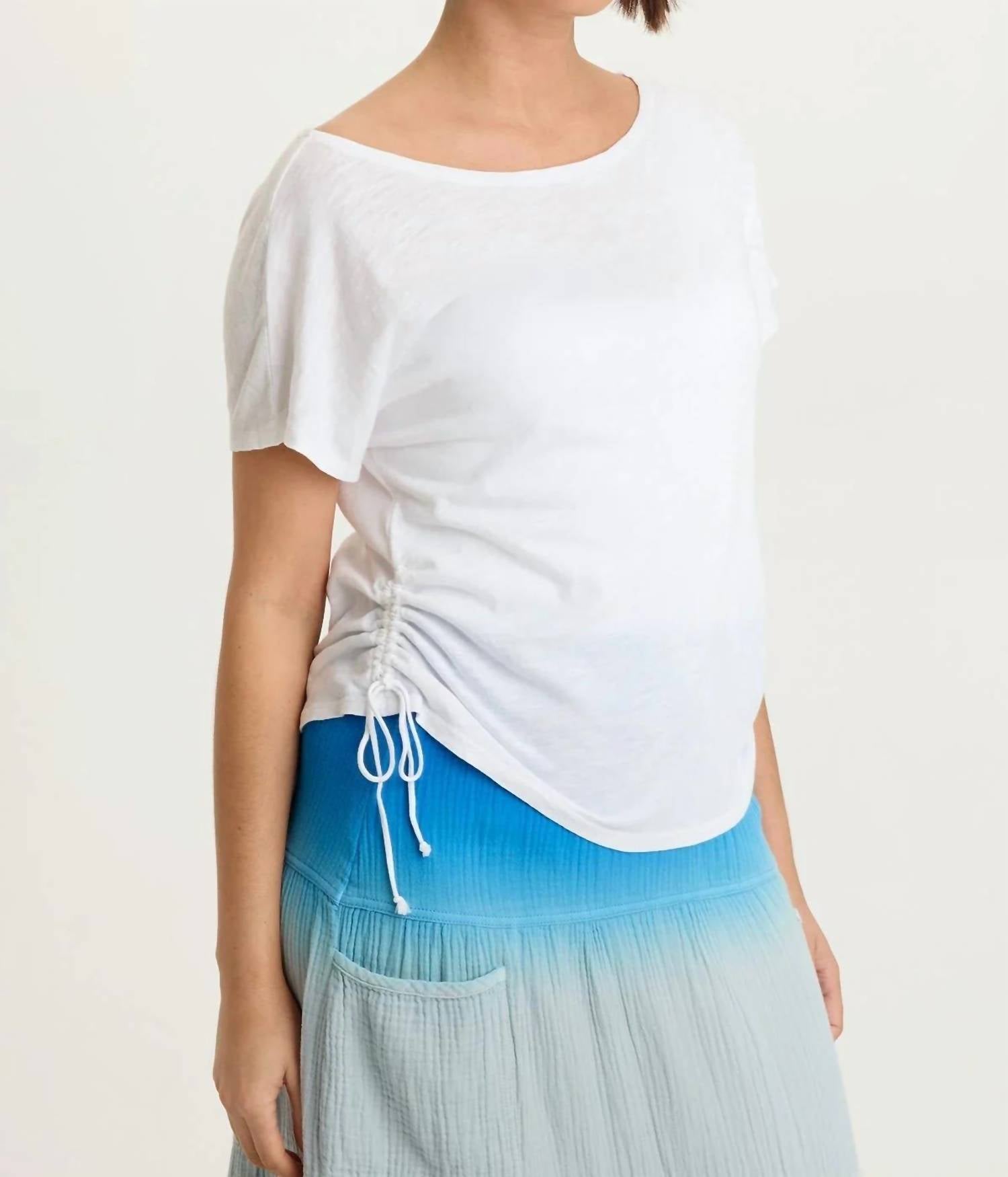 Xcvi - Cohn Jersey Boatneck Tee