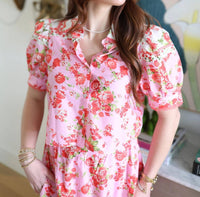 Entro - Anneliese Floral Blouse