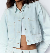Le Jean - Bow Embroidered Overshirt