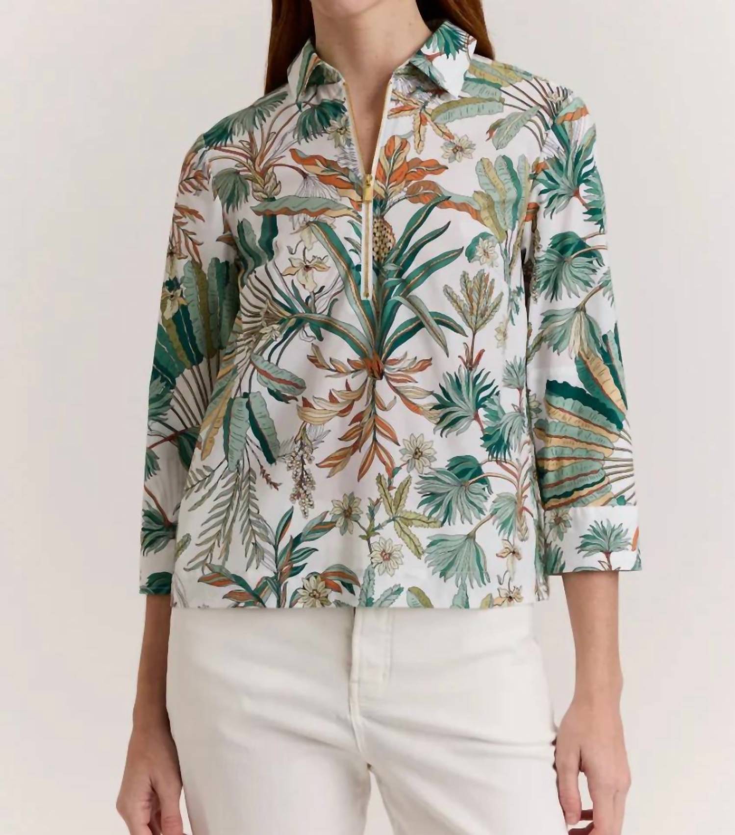 Hinson Wu - Alessa 3/4 Sleeve Top