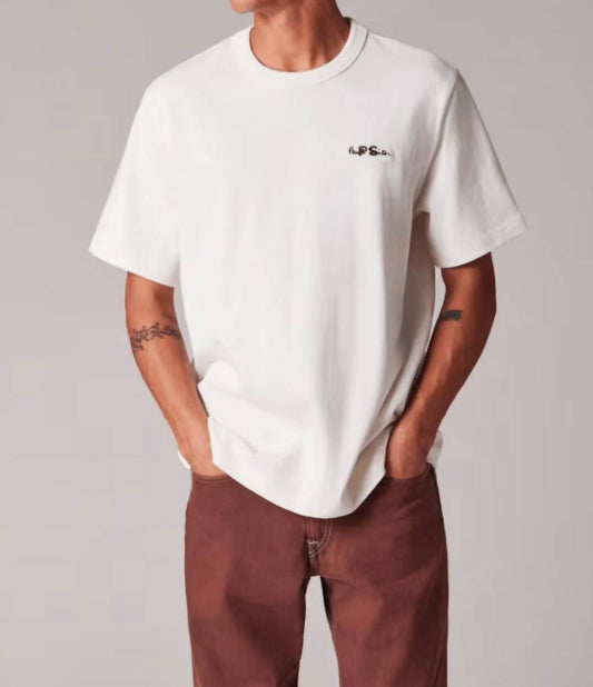 Paul Smith - Logo Embroidery Cotton T-shirt
