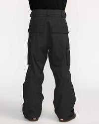 VOLCOM Nwrk Baggy Pant in black - men's pants - detail view