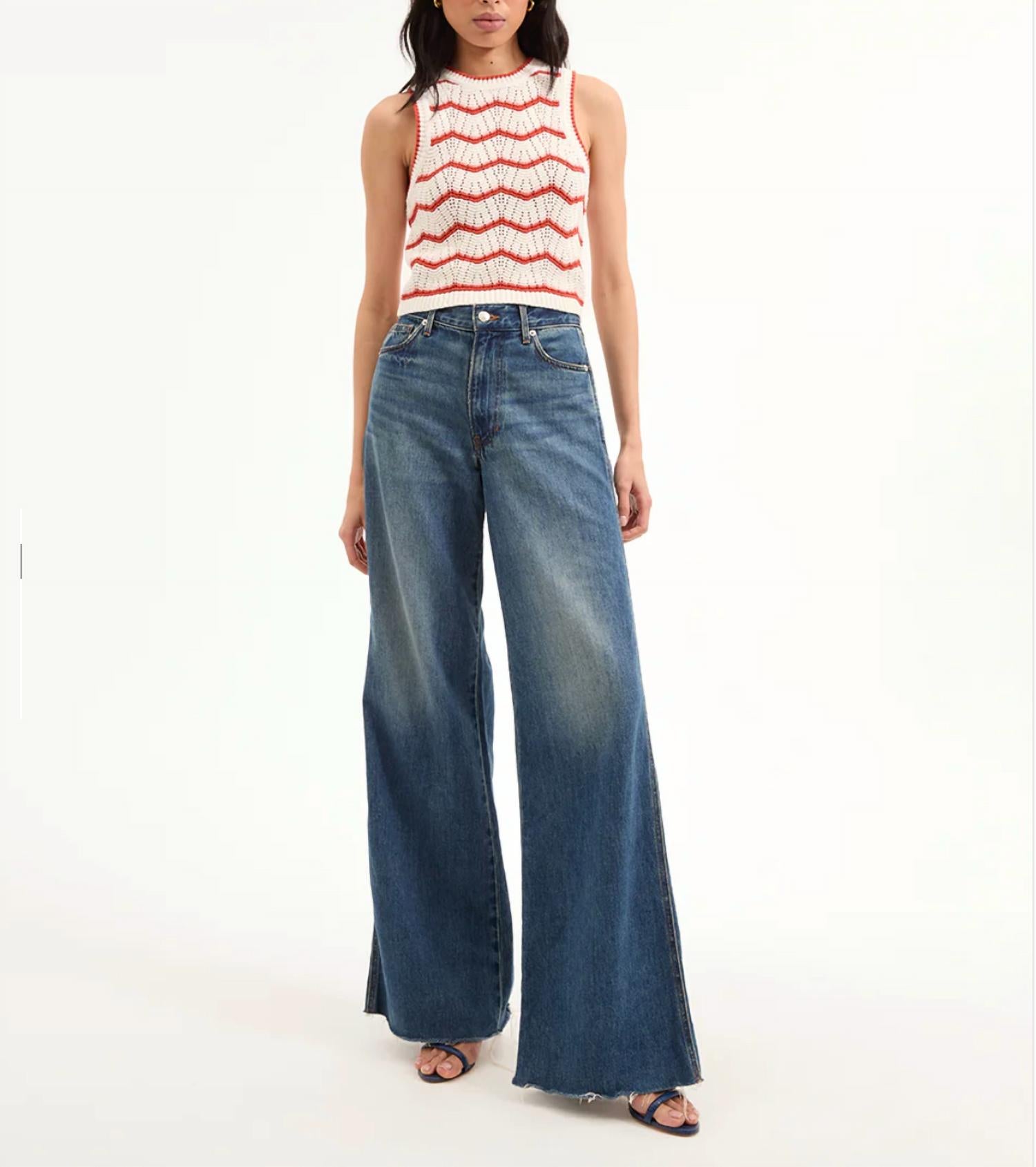 Veronica Beard - Cropped Jerrel Knit Tank Top
