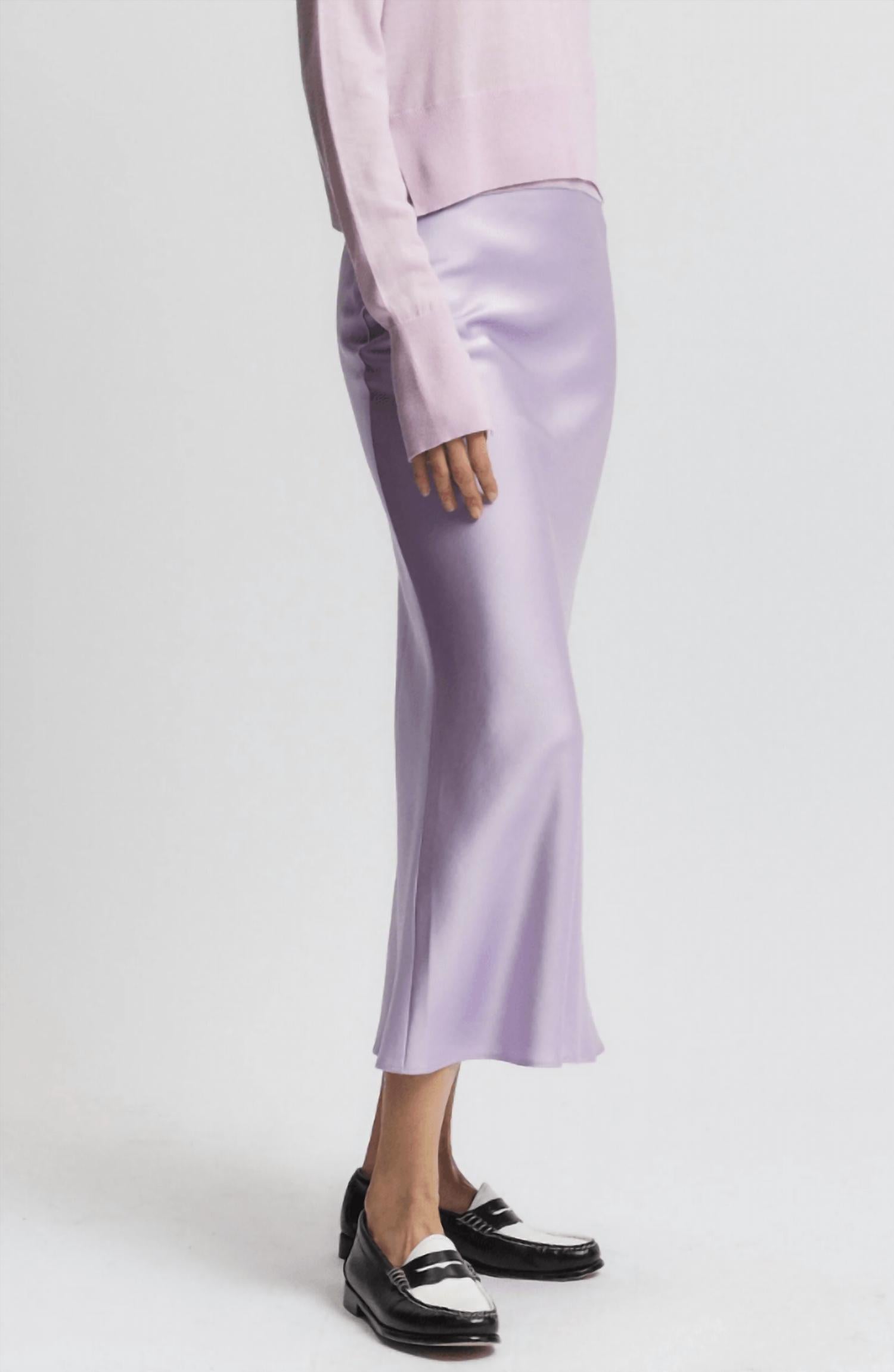 Saint Art - Talia Charmeuse Maxi Skirt
