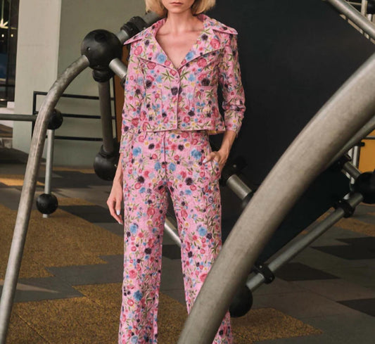 La Fuori - AFIA FLORAL EMBELLISHED JACKET