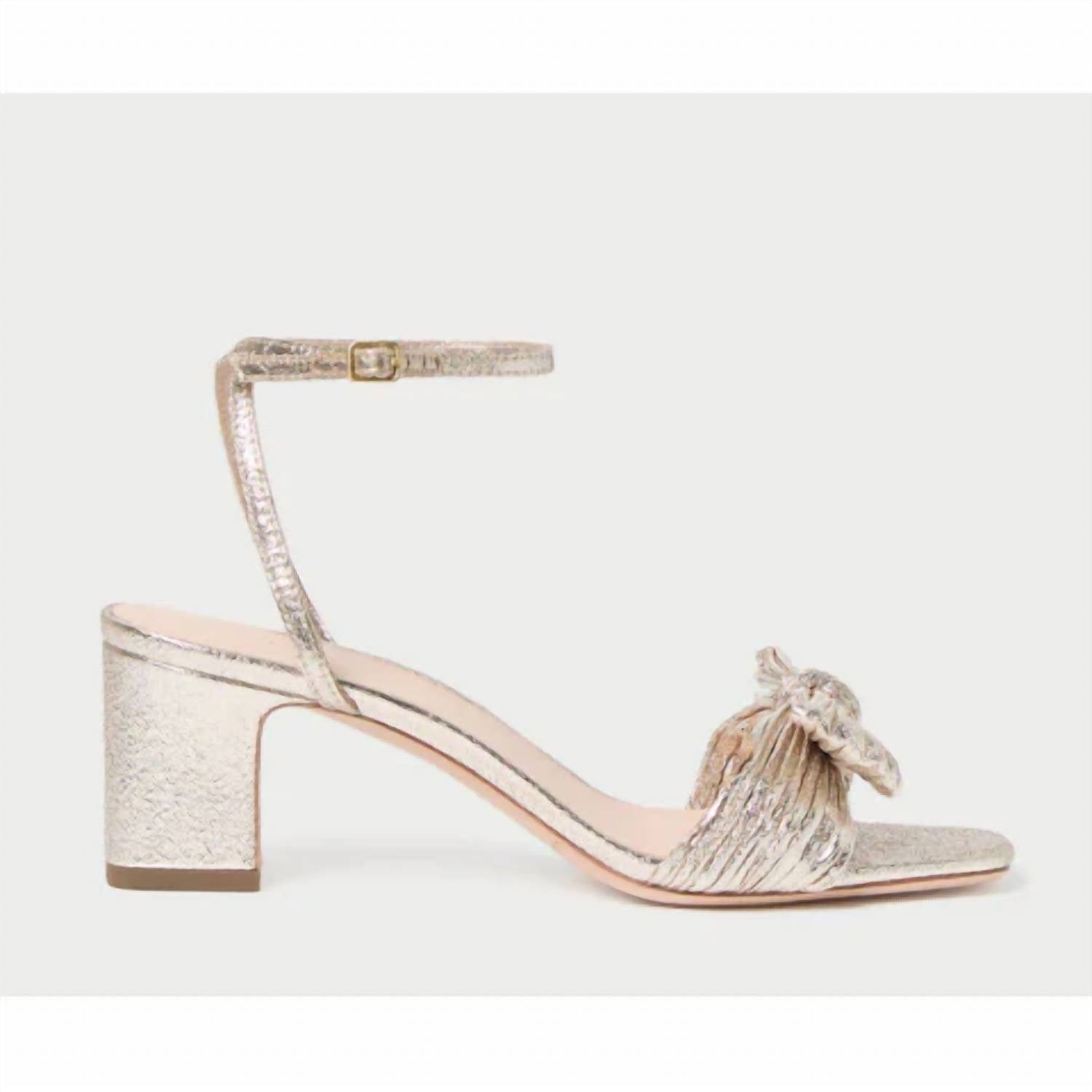 Loeffler Randall - Women's Kimora Pleated Bow Sandals