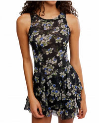 Free People - Raven Printed Mini Dress