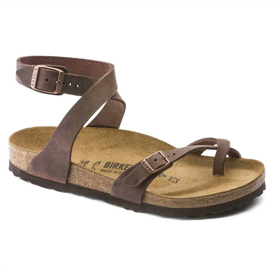 Birkenstock - WOMEN'S YARA OILED LEATHER SANDAL