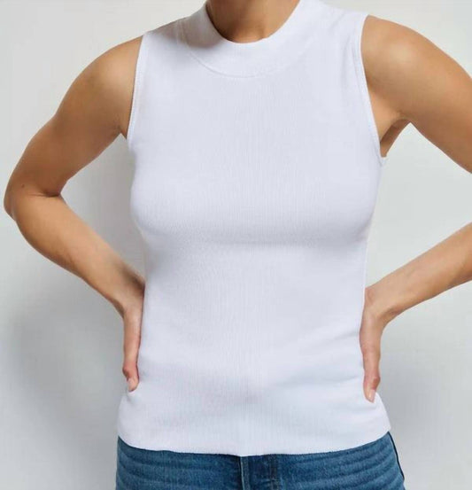 Nation Ltd - Joan Sleeveless Mock Neck Tank Top