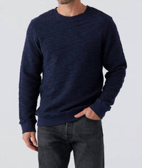 SOL ANGELES Linden Pullover in indigo - men's sweater