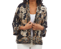 Two'S Company - Open Front Short Kimono