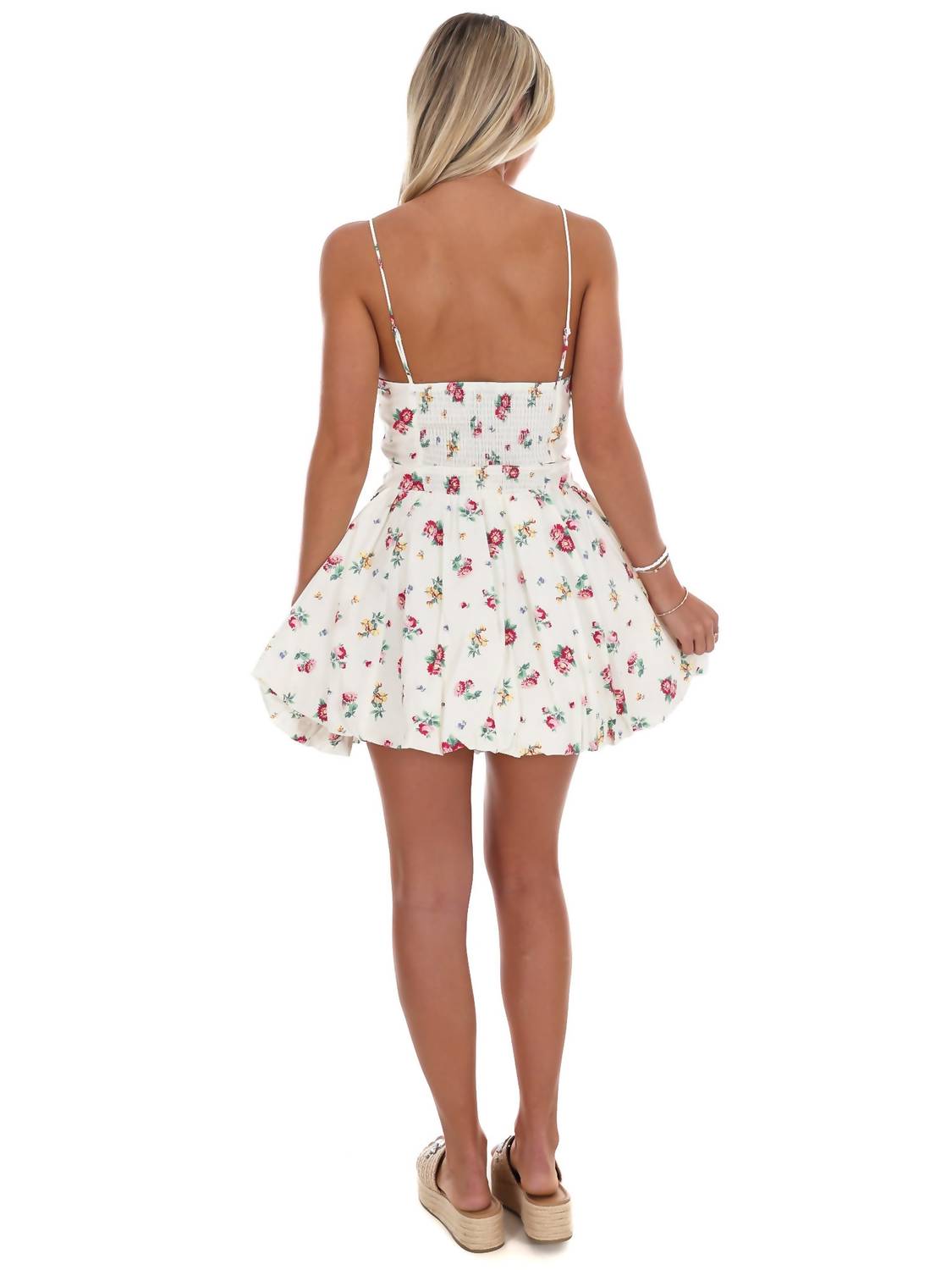 Mable - Garden Glow Floral Mini Dress