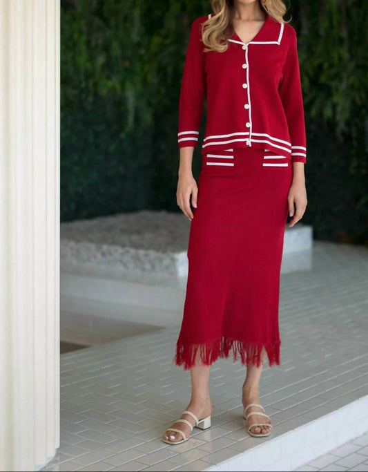 Joh - Sawyer Fringe Skirt