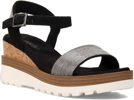 Vaneli - Women's Cedra Suede Platform Sandals