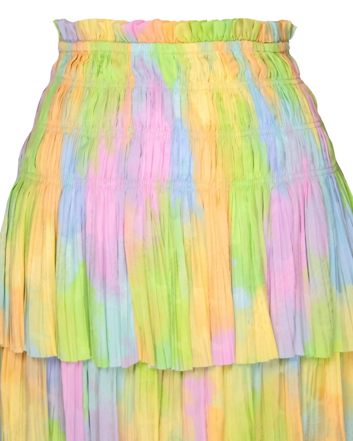 Current Air - Women's Cotton Candy Pleated Mini Skirt