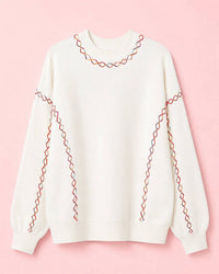 La Society - Rainbow Stitch Sweater