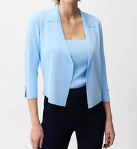 Joseph Ribkoff - Open Front 3/4 Sleeves Cardigan