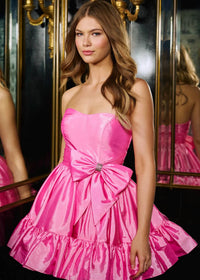 Sherri Hill - Strapless Cocktail Dress