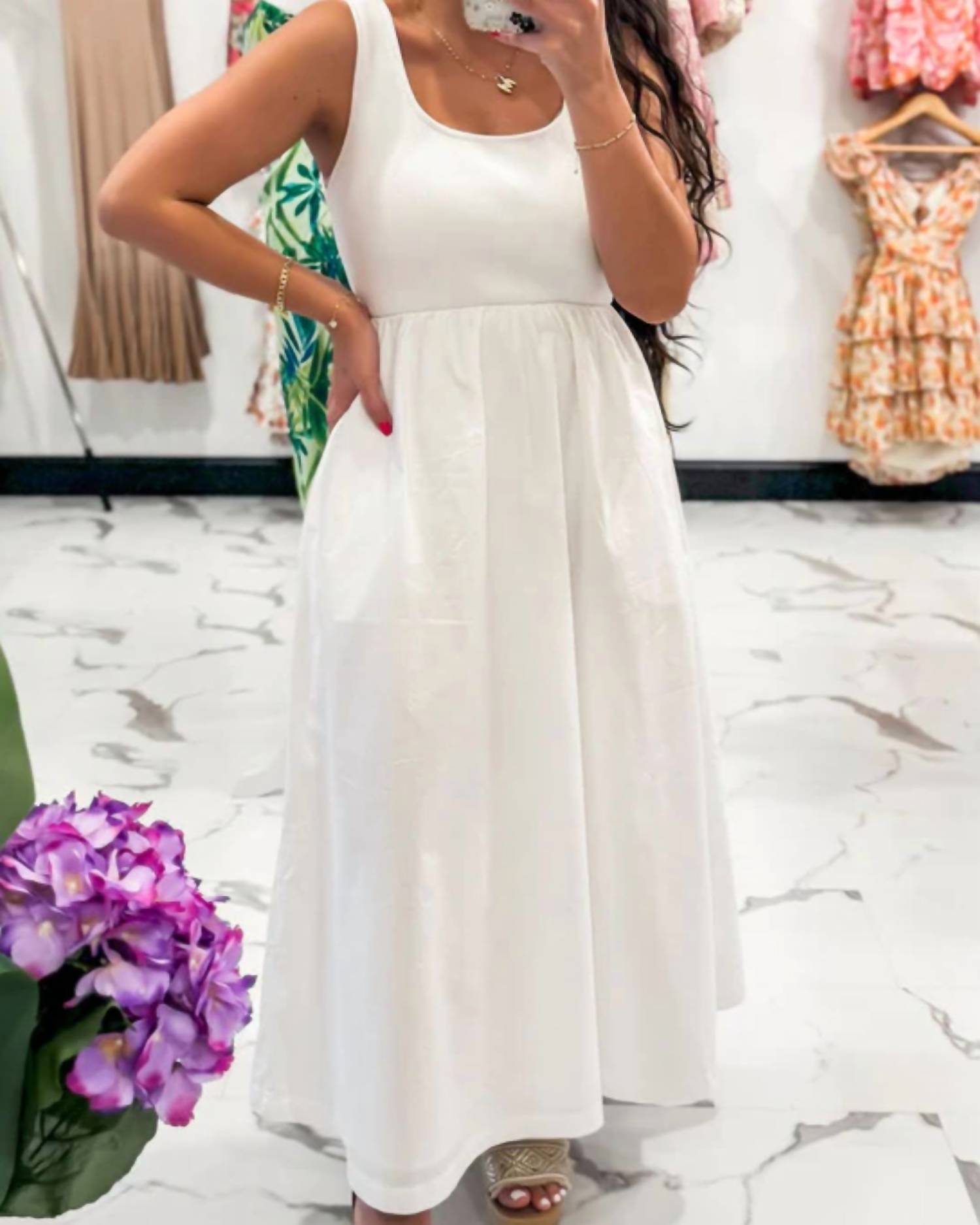 Sofie The Label - Coconut Dreams Linen Dress