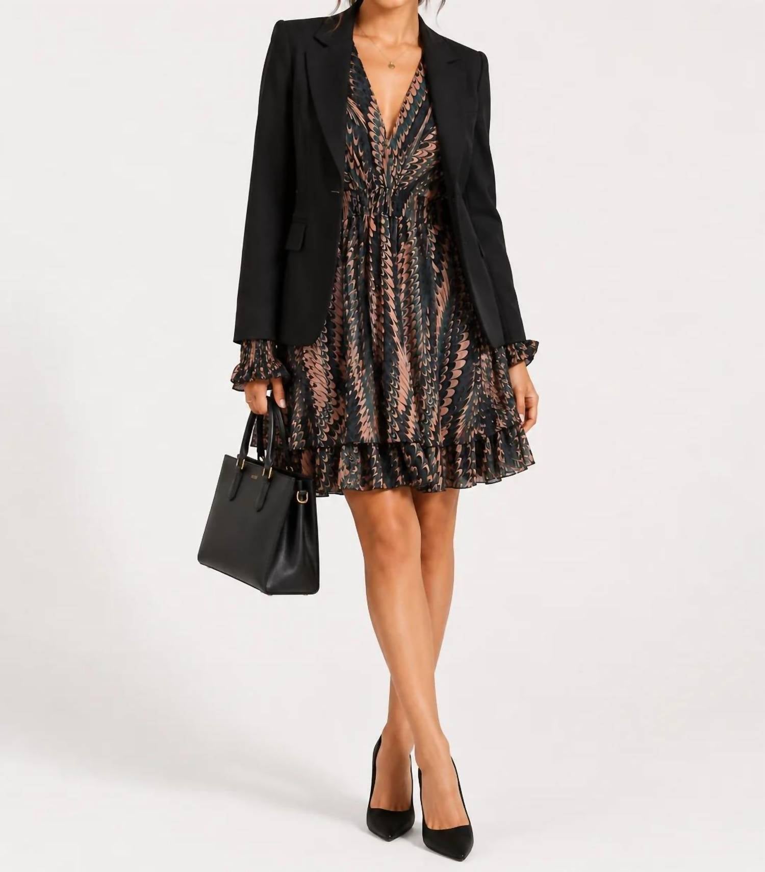 Papillon - Women's Wrap Top Dress