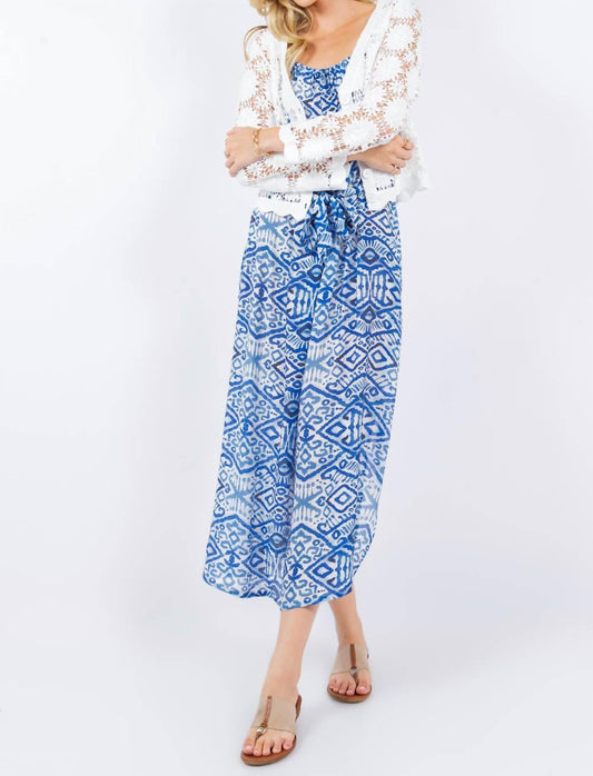 Paparazzi - Crochet Floral Pattern Crop Cardigan