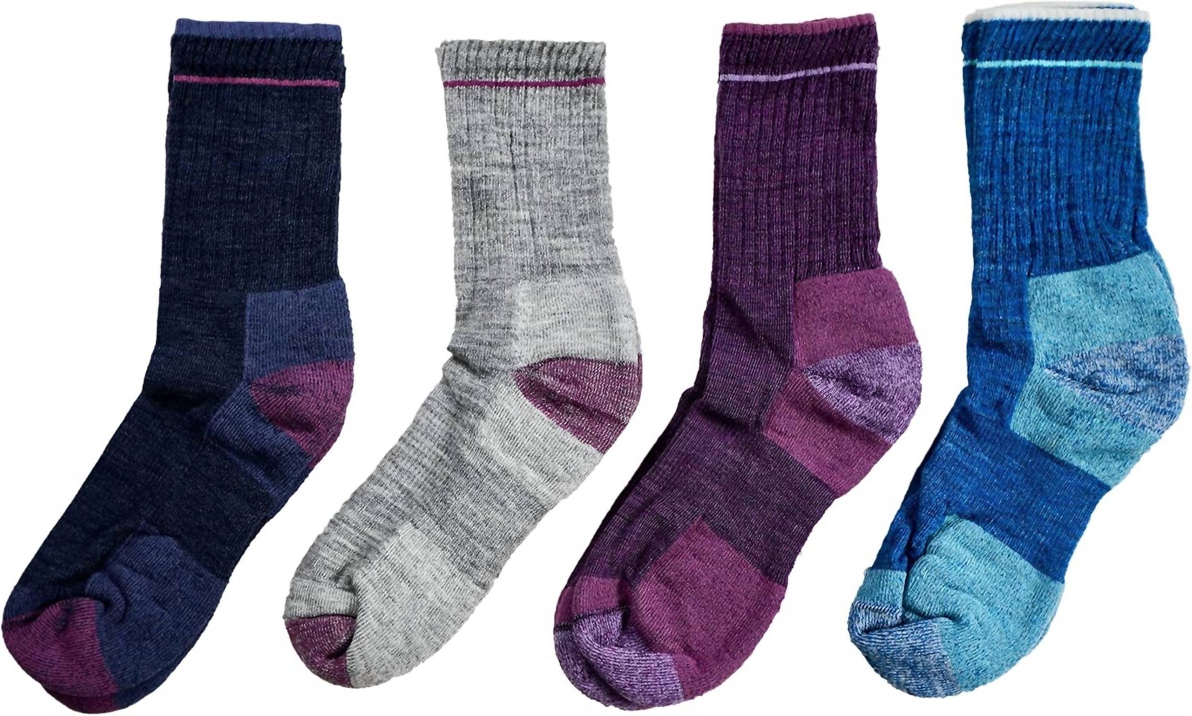 Kirkland Signature - Women's Winter Wool 4 Pack Socks