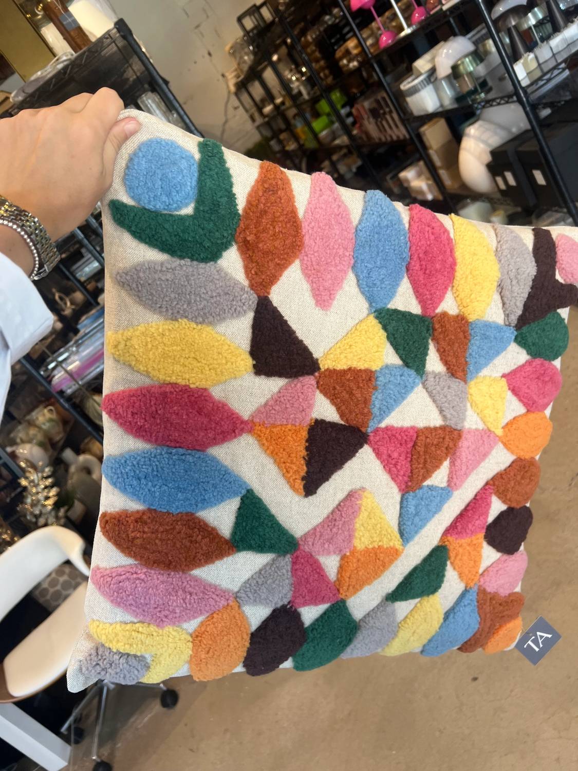 The Falls - Women's Tufty Geo Pillow