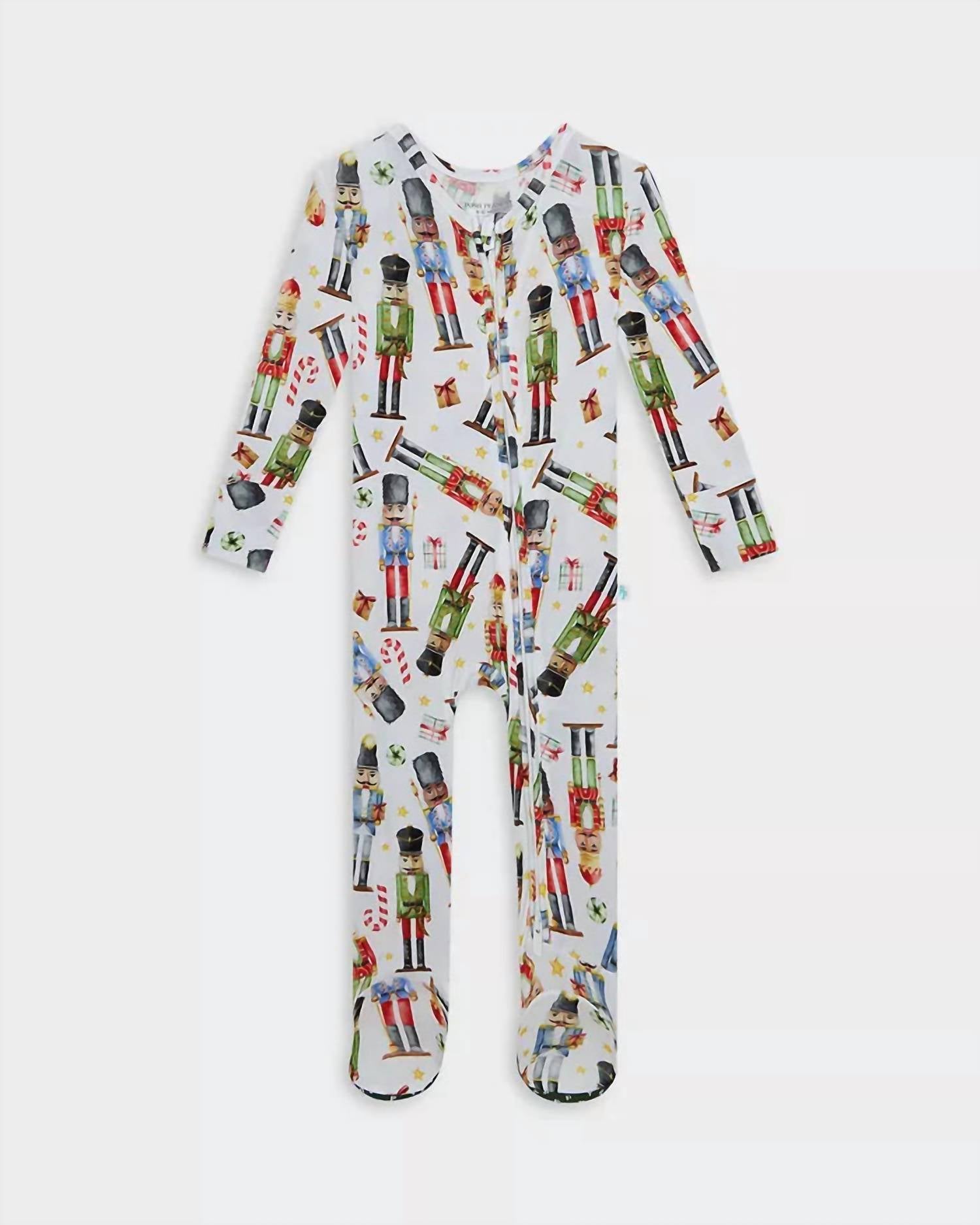 Posh Peanut - Baby's Nutcracker Footie Pajamas