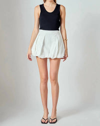 Endless Rose - Claire Bubble Hem Skort