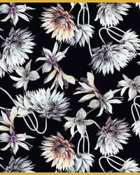 Rani Arabella - Women's Flower Printed Cashmere Scarf