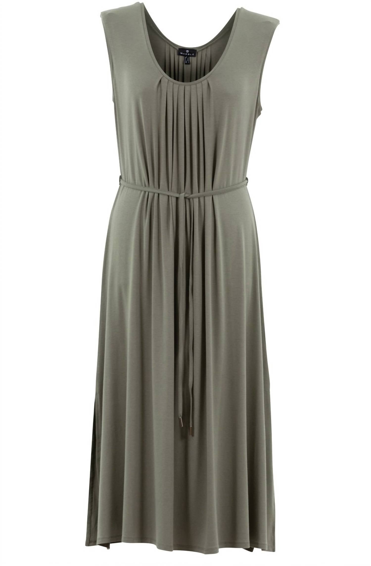 Marble - Fit And Flare Jersey Dress