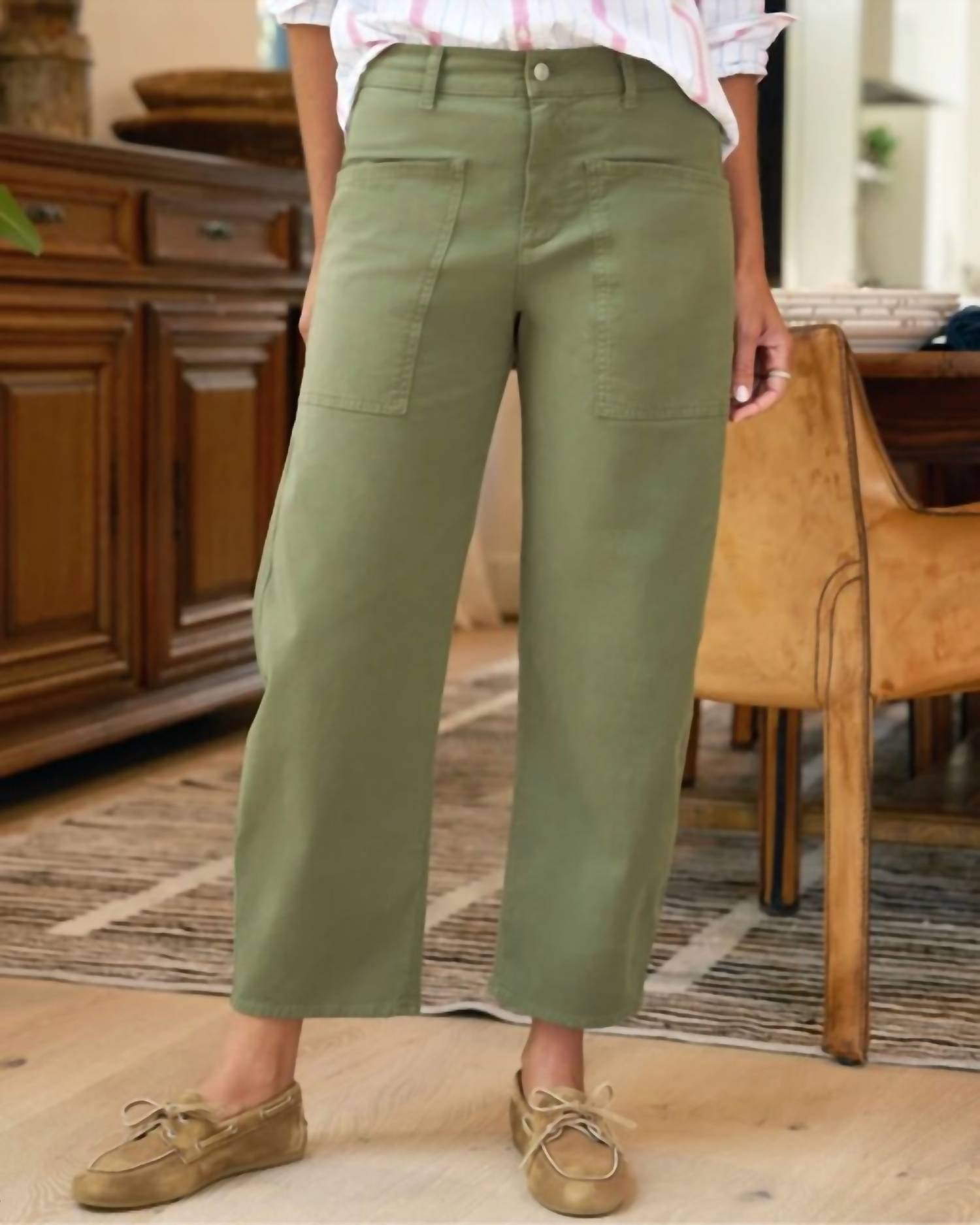 Frank & Eileen - Bray Twill Barrel Pants