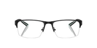 Armani Exchange Men's Ax1068 6000 Eyeglasses Frame in matte black - men's accessory - alternate view
