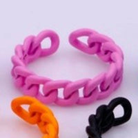 Aim Eternal - Women's Enamel Curb Chain Ring