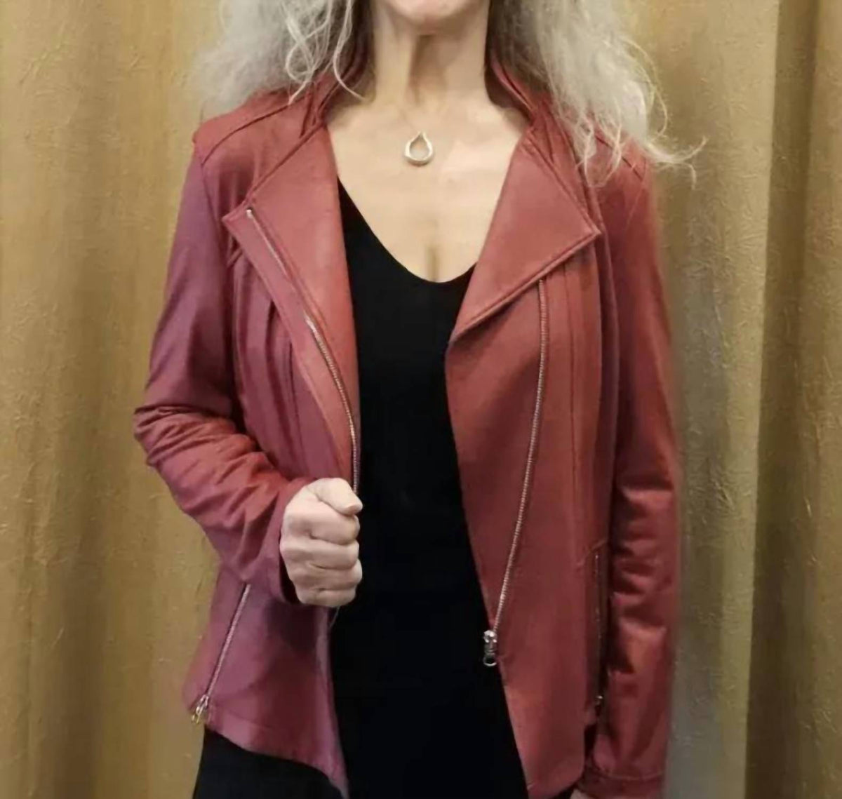 Clara Sunwoo - Liquid Leather Jacket