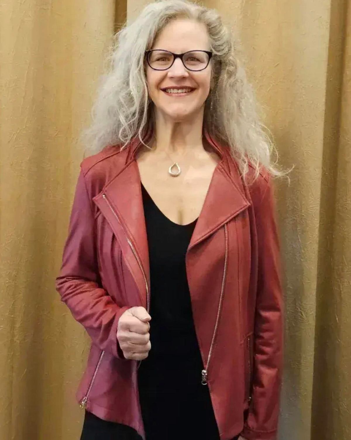 Clara Sunwoo - Liquid Leather Jacket