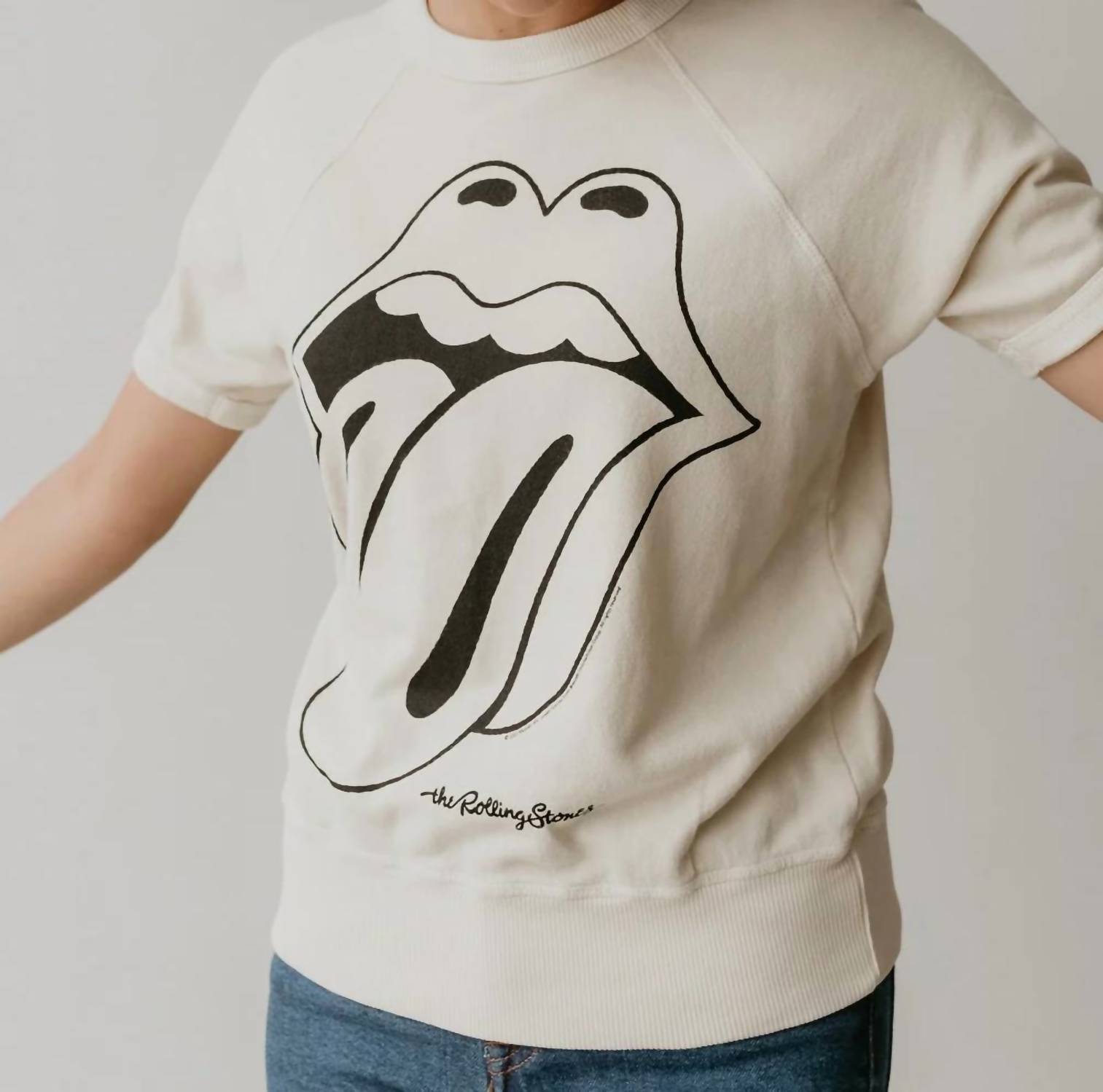 People Of Leisure - Rolling Stones Raglan Tee