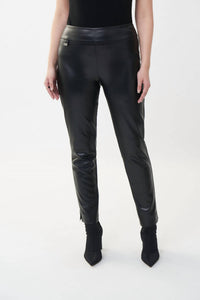 Joseph Ribkoff - Faux Leather Pants