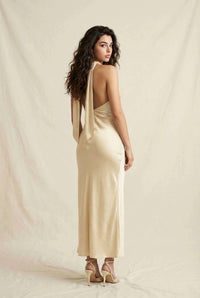 Edit By Nine - Yasmine Elegant Satin Maxi Dress