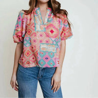Laroque - Alix Puff Sleeves Blouse