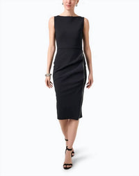 Chiara Boni - Branka Boat Neck Zipper Dress
