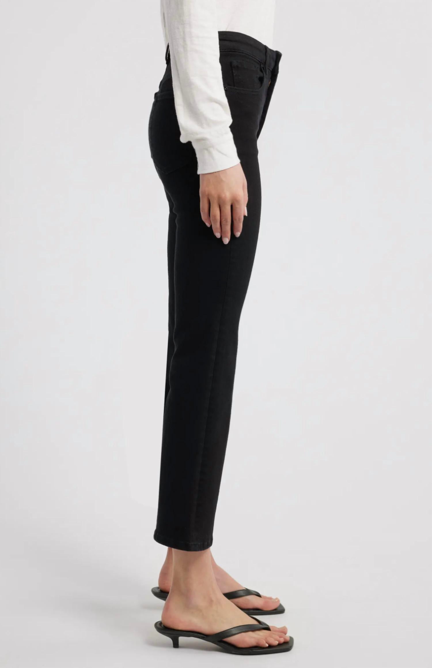 Frame - The Reboot Crop High Waist Ankle Bootcut Jeans