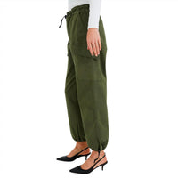 ASKK NY Women's Parachute Pant in fatigue - women's pants - alternate view