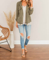 Elan - Lightweight Gauze Jacket