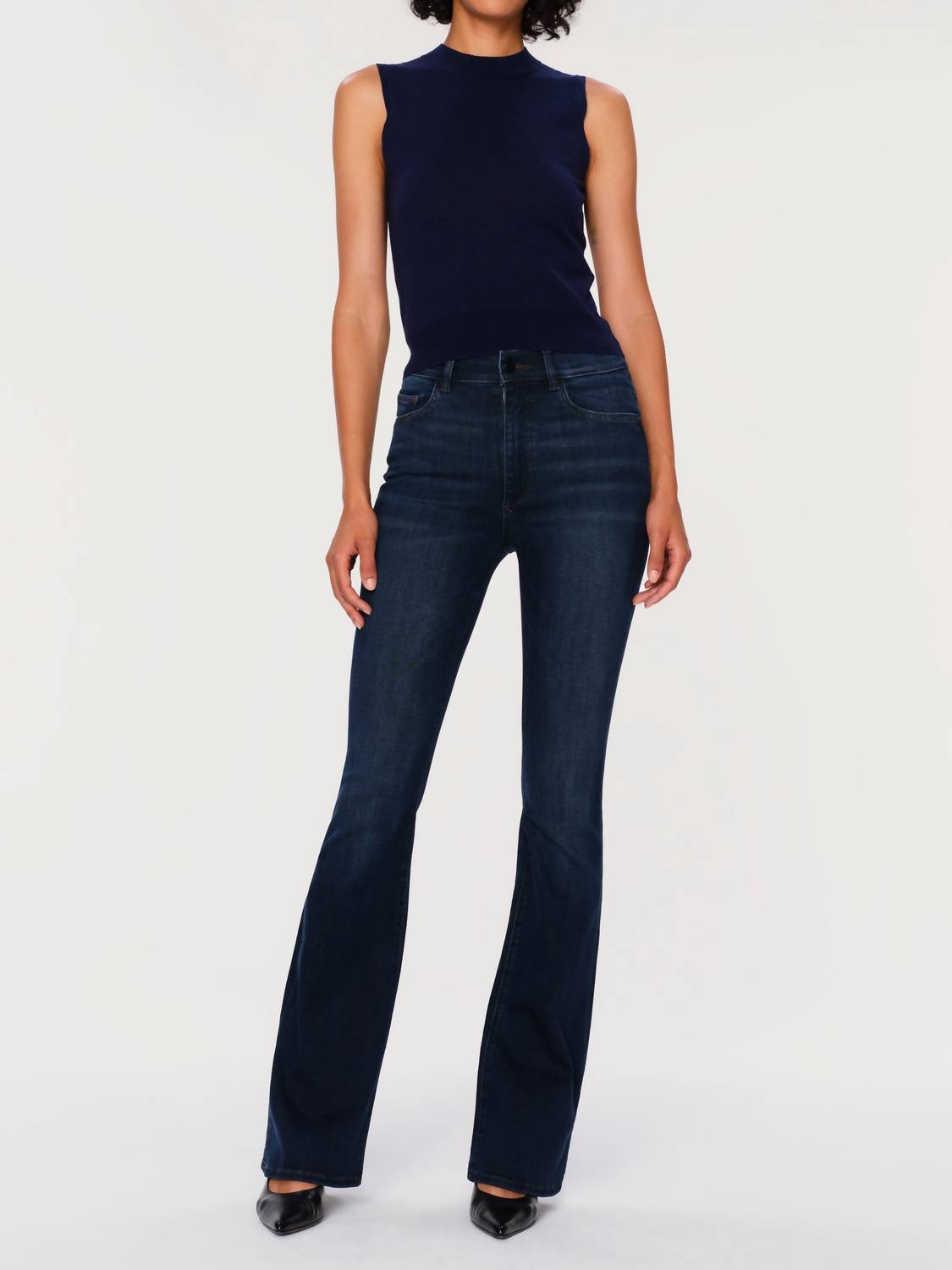 Dl1961 - Women'S - Bridget Boot High Rise Instasculpt Crop Jeans